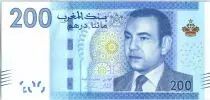 Marocco 200 Dirhams Mohamed VI - Lighthouse Tangier - 2012