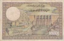 Marocco 50 Dirhams on 5000 Francs OVERPRINT 02-04-1953 - Serial Y.441 - aFine- P.51