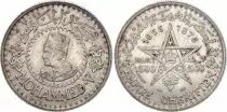Marocco 500 Francs Mohammed V - 1376(1956) - Silver - Paris