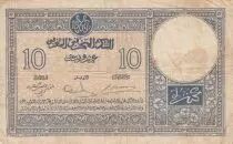 Marokko 10 Francs 06-03-1941 - Fine - Serial F.1678 - P.17b