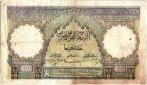 Marokko 100 Francs - Ksar d\'A&iuml;t-ben-haddou - 01-03-1945 - VF - Serial O.1354 - P.20