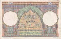 Marokko 100 Francs - Ksar d\'A&iuml;t-ben-haddou - 19-04-1951 - VF - Serial H.50 - P.45