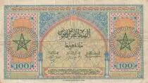 Marokko 100 Francs - Meknes -  1943 - VF - Serial S275 - P.27