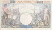 Marokko 1000 Francs - Commerce and Industry - 28-11-1940 - Serial R.768 - P.96a