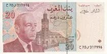 Marokko 20 Dirhams - Hassan II - 1996 - UNC - P.67e