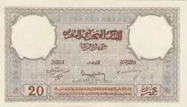 Marokko 20 Francs Minaret - 01-03-1945 - XF - R.1861-474 - P.18b