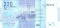 Marokko 200 Dirhams Mohamed VI - Lighthouse Tangier - 2012