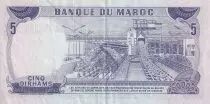 Marokko 5 Dirhams - Hassan II - Factory - 1970 - Serial A.85 - XF - P.56