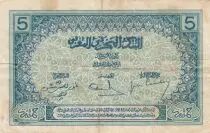 Marokko 5 Francs Blue and green - 1924 - Serial C.3199 - VF - P.9