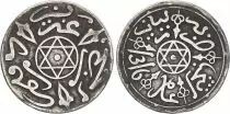 Marruecos 1 Dirham Abdelaziz - 1316 (1899)