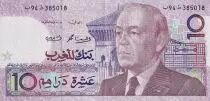 Marruecos 10 Dirhams - Hassan II - 1987 - AU - P.63a