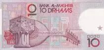 Marruecos 10 Dirhams - Hassan II - 1987 - P.63a