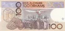 Marruecos 100 Dirhams - Hassan II - 1987 - VF to XF - P.65a - Serial 82