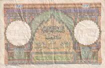 Marruecos 100 Francs - Ksar d\'A&iuml;t-ben-haddou - 19-04-1951 - F to VF - Serial F.41 - P.45