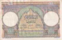 Marruecos 100 Francs - Ksar d\'A&iuml;t-ben-haddou - 22-12-1952 - VF - Serial E.57 - P.45