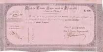 Martinica 100 Francs - French colonial note - 22-08-1871 - XF+