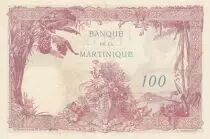 Martinica 100 Francs Woman with sceptre - 1945 Serial L.45