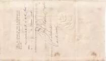 Martinica 1000 Francs - French colonial note - Sign. Chazal - 18-10-1882- Kol.N&deg;45