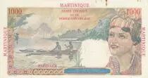 Martinica 1000 Francs - Type 1946 Specimen - P.33 - XF to AU
