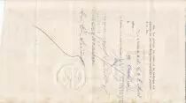 Martinica 1000 Francs, French colonial note - 1881