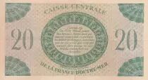 Martinica 20 Francs - Marianne  - 1944 - XF - P.24