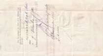 Martinica 2000 Francs - French colonial note - Sign. Chazal - 18-04-1883 - Kol.N&deg;47