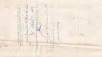 Martinica 2000 Francs - Traite du Tr&eacute;sor Public - Sign. Chazal - 18-10-1882- Kol.N&deg;46var