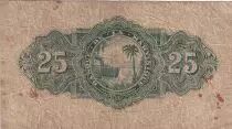 Martinica 25 Francs - Agriculture - ND (1945) - Serial F.28 - P.17