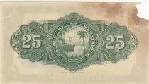 Martinica 25 Francs ND1943 - Woman seated with fruits - Serial E12