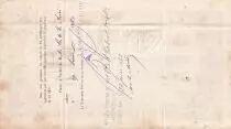 Martinica 500 Francs - French colonial note - Sign. Chazal - 18-10-1882- Kol.N&deg;43
