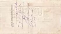 Martinica 5000 Francs - French colonial note - Sign. Chazal - 18-04-1883 - Kol.N&deg;46var