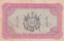 Martinique 1 Franc - Blue and pink - ND (1919) - P.10