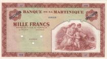 Martinique 1000 Francs - Agriculture - 1943 Specimen
