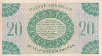 Martinique 20 Francs - Marianne  - 1944 - XF+ - P.24