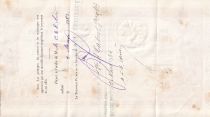 Martinique 2000 Francs - Traite du Trésor Public - Sign. Chazal - 18-10-1882- Kol.N°46var