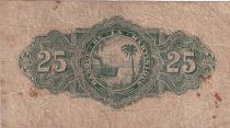 Martinique 25 Francs - Agriculture - ND (1945) - Serial F.28 - P.17