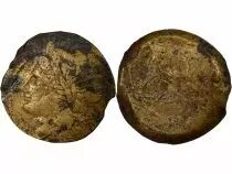 Massalia - Hemilitron with Bull - 220 / 211 BC