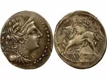 Massalia - Light Drachm, Lion left - 130 / 120 BC