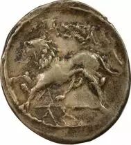 Massalia - Light Drachm, Lion left - 130 / 120 BC