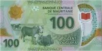 Mauretanien 100 Ouguiya  Cows - Mosque - 28/11/2017