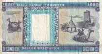 Mauretanien 1000 Ouguiya - Camel and fish - 28-11-1996 - P.7h