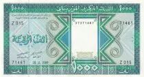 Mauretanien 1000 Ouguiya - Dromedary and fish - 1989 (2024) - Serial Z015
