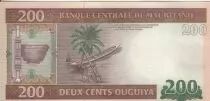 Mauretanien 200 Ouguiya - Boat - Palm tree - Handicraft - 28-11-2013 - Serial BB