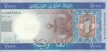 Mauretanien 2000 Ouguiya - Boat - Camel - 28-11-2011 - Serial AC