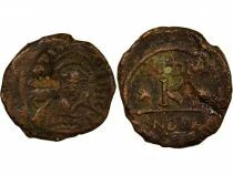 Maurice - 1/2 Follis, Serie B - Year 3 (584 / 585) Carthage