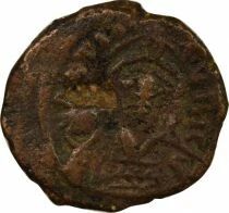 Maurice - 1/2 Follis, Serie B - Year 3 (584 / 585) Carthage