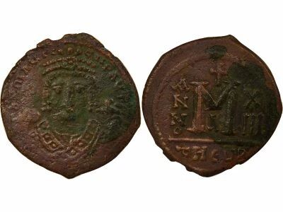 Maurice - Follis, 2nd Type - Year 13 (594 / 595) Antioch
