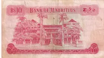 Mauricio 10 Rupees - Elizabeth II - Serial A.24 - VF - P.31c