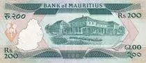 Mauricio 200 Rupees - Sir Seewoodsagur Ramgoolam - ND (1985) - P.39a