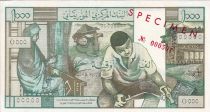 Mauritania 1000 Ouguiya - Metal worker - local musicians - Specimen - (ND 1973) - P.3s
